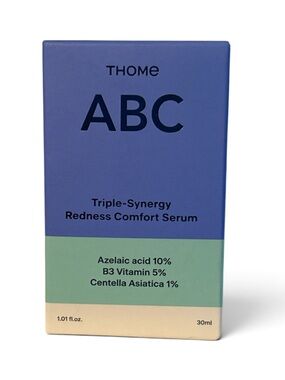 THOME ABC Triple-Synergy Redness Comfort Serum Azelaic Acid 10% NEW